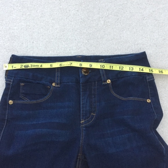 Seven7 High Rise Tummyless Women’s Skinny Dark Wash Jean - 6 - Picture 7 of 15